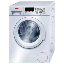 Bosch WAK24260GB Freestanding Washing Machine, 8kg Load, A+++ Energy Rating, 1200rpm Spin, White